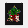 Christmas Cactuar-None-Matte-Poster-Alexhefe