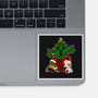 Christmas Cactuar-None-Glossy-Sticker-Alexhefe