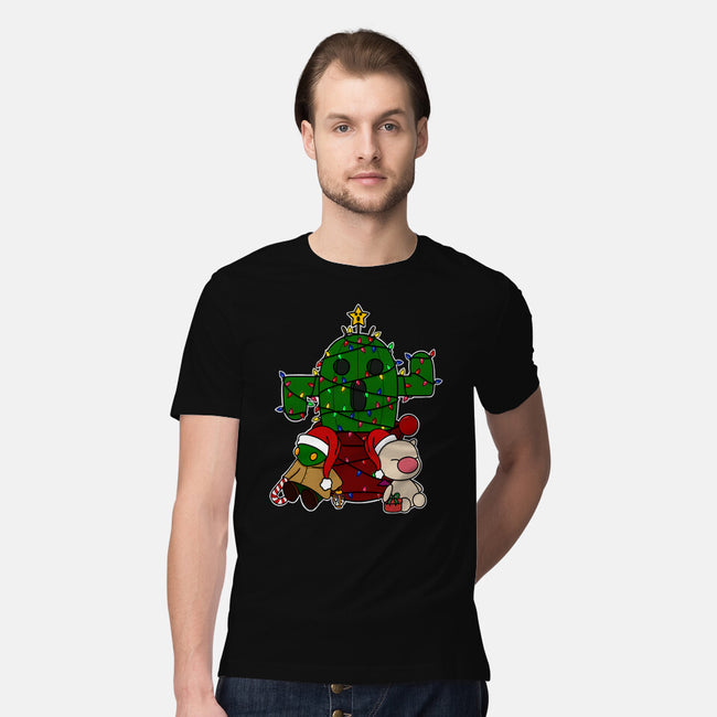 Christmas Cactuar-Mens-Premium-Tee-Alexhefe