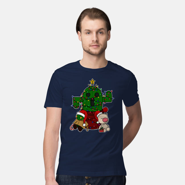 Christmas Cactuar-Mens-Premium-Tee-Alexhefe