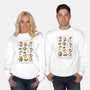 The Mushroom Kingdom-Unisex-Crew Neck-Sweatshirt-BlancaVidal