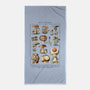 The Mushroom Kingdom-None-Beach-Towel-BlancaVidal