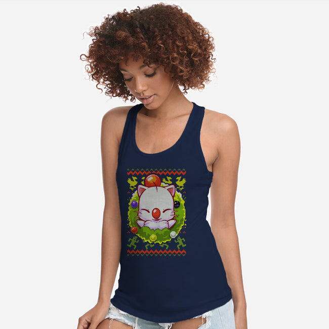 Kupo Christmas-Womens-Racerback-Tank-BlancaVidal