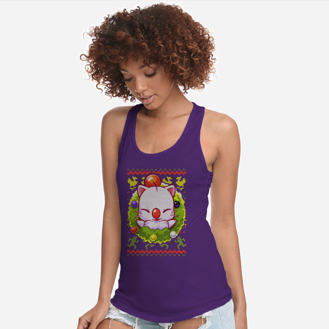 Kupo Christmas-Womens-Racerback-Tank-BlancaVidal