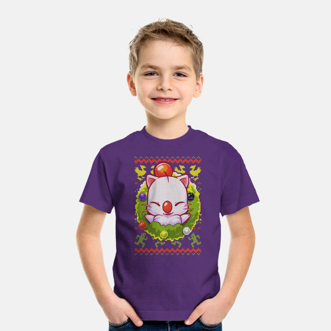 Kupo Christmas-Youth-Basic-Tee-BlancaVidal