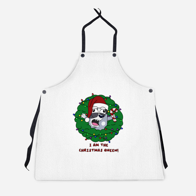 Christmas Queen-Unisex-Kitchen-Apron-Alexhefe