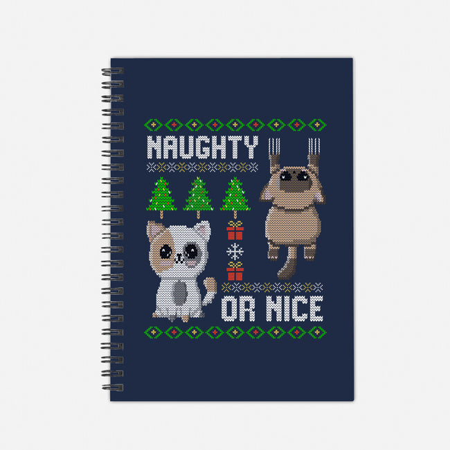 Naughty Or Nice Kittens-None-Dot Grid-Notebook-NMdesign