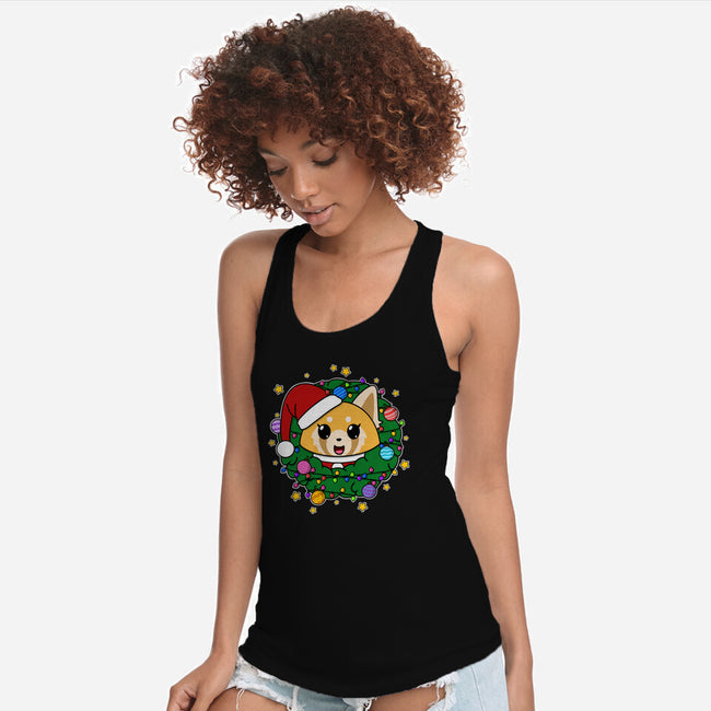 An Aggressively Merry Christmas-Womens-Racerback-Tank-Alexhefe