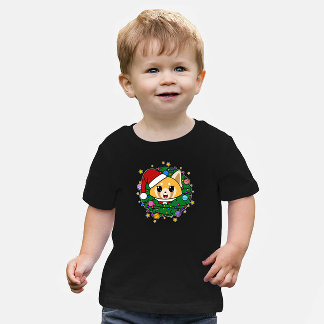 An Aggressively Merry Christmas-Baby-Basic-Tee-Alexhefe