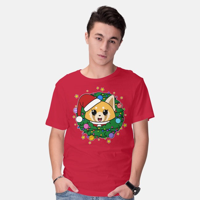 An Aggressively Merry Christmas-Mens-Basic-Tee-Alexhefe