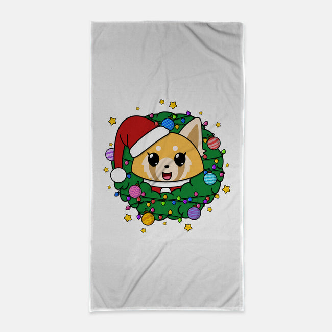 An Aggressively Merry Christmas-None-Beach-Towel-Alexhefe