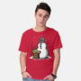 The Best Snowman In The Parsec-Mens-Basic-Tee-Boggs Nicolas