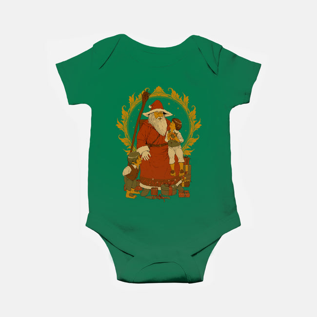 Santalf Claus-Baby-Basic-Onesie-Hafaell