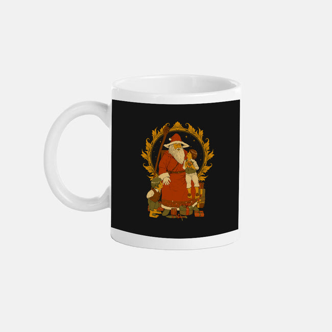 Santalf Claus-None-Mug-Drinkware-Hafaell