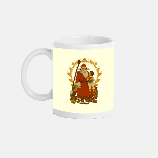 Santalf Claus-None-Mug-Drinkware-Hafaell