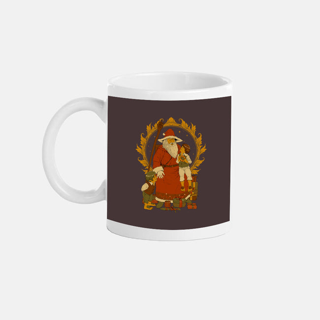 Santalf Claus-None-Mug-Drinkware-Hafaell