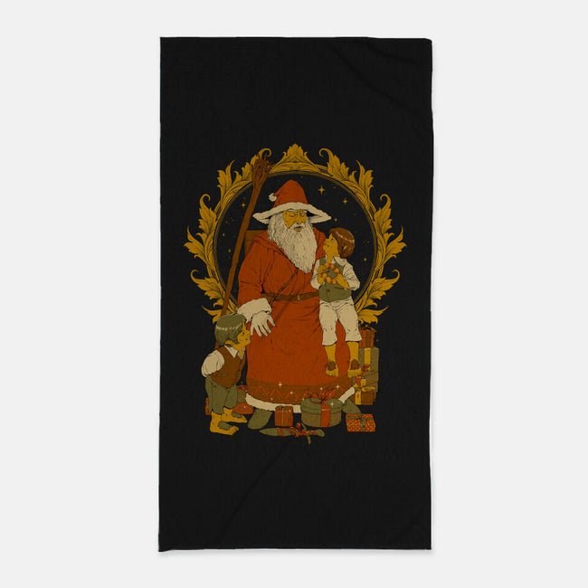 Santalf Claus-None-Beach-Towel-Hafaell