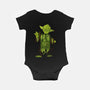 The Jedi Master-Baby-Basic-Onesie-dalethesk8er