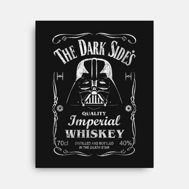 The Dark Side's Whiskey-None-Stretched-Canvas-NMdesign