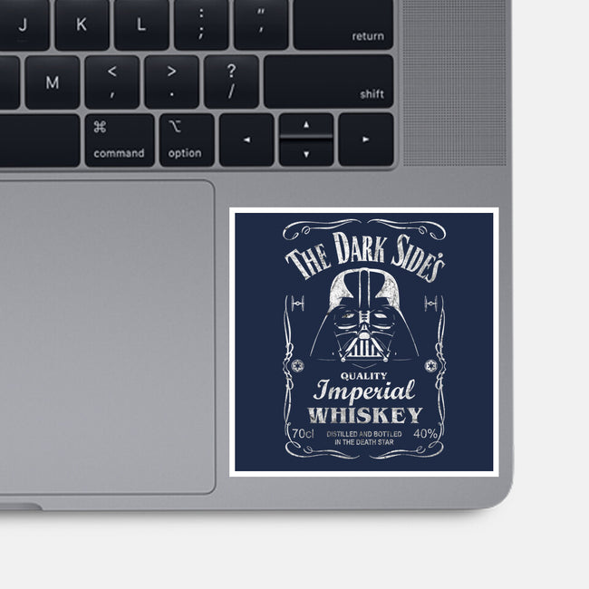 The Dark Side's Whiskey-None-Glossy-Sticker-NMdesign