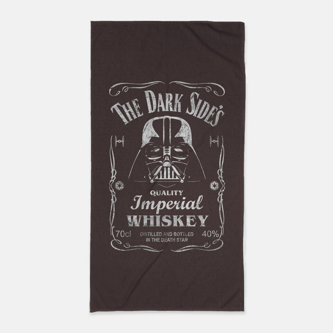 The Dark Side's Whiskey-None-Beach-Towel-NMdesign