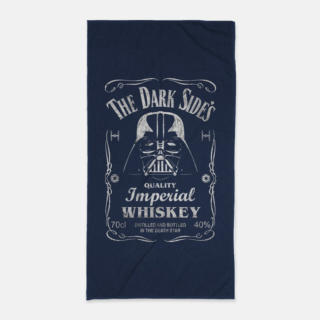 The Dark Side's Whiskey-None-Beach-Towel-NMdesign