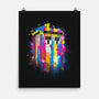 Rainbow Tardis-None-Matte-Poster-kharmazero