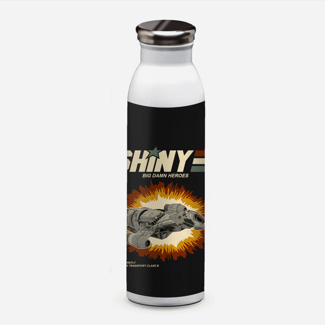 Shiny Heroes-None-Water Bottle-Drinkware-retrodivision