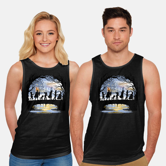 The Fellowship Of The Dungeons-Unisex-Basic-Tank-zascanauta