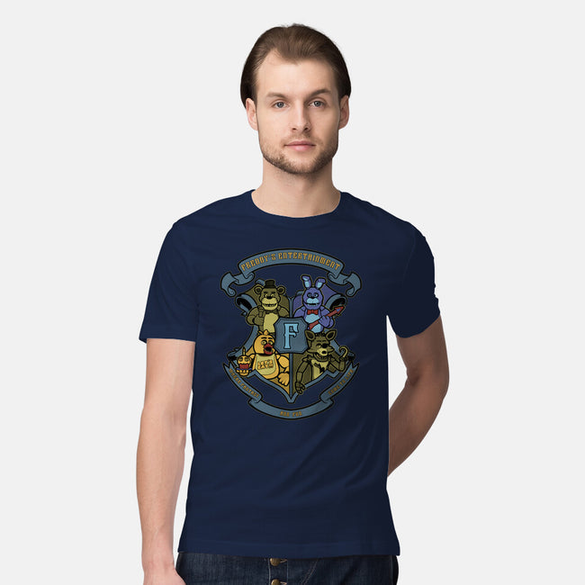 Freddy's Entertainment-Mens-Premium-Tee-Astrobot Invention