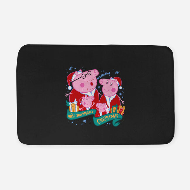 Christmas Family-None-Memory Foam-Bath Mat-spoilerinc