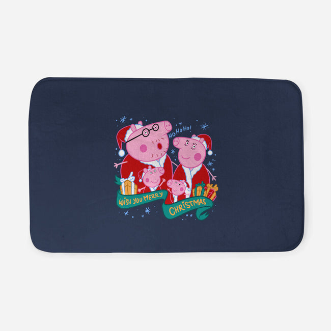 Christmas Family-None-Memory Foam-Bath Mat-spoilerinc