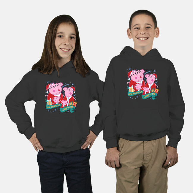 Christmas Family-Youth-Pullover-Sweatshirt-spoilerinc