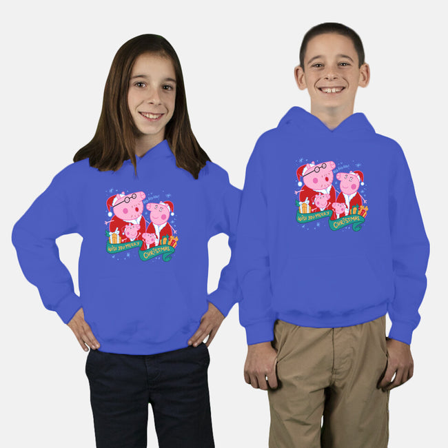 Christmas Family-Youth-Pullover-Sweatshirt-spoilerinc