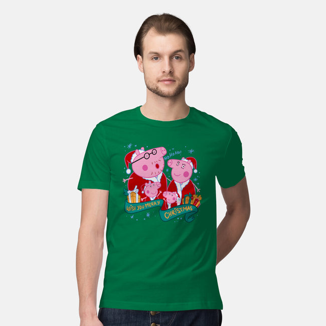 Christmas Family-Mens-Premium-Tee-spoilerinc