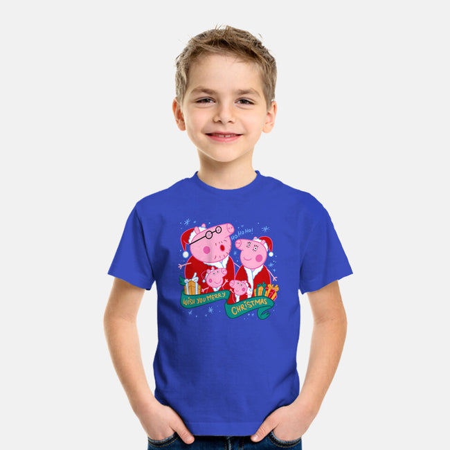 Christmas Family-Youth-Basic-Tee-spoilerinc