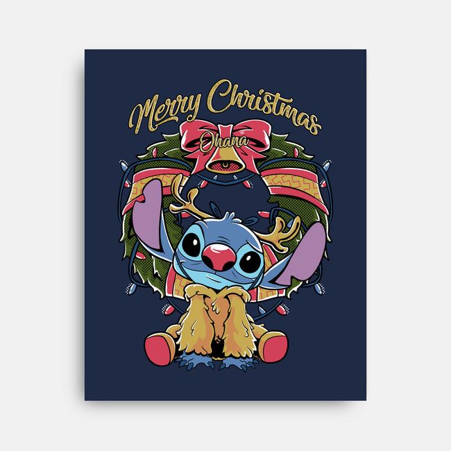 Stitch Christimas-None-Stretched-Canvas-Nihon Bunka