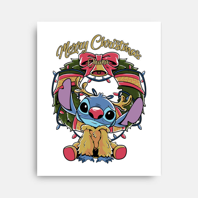 Stitch Christimas-None-Stretched-Canvas-Nihon Bunka