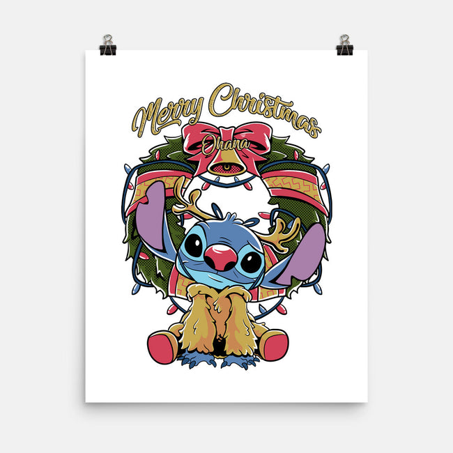 Stitch Christimas-None-Matte-Poster-Nihon Bunka