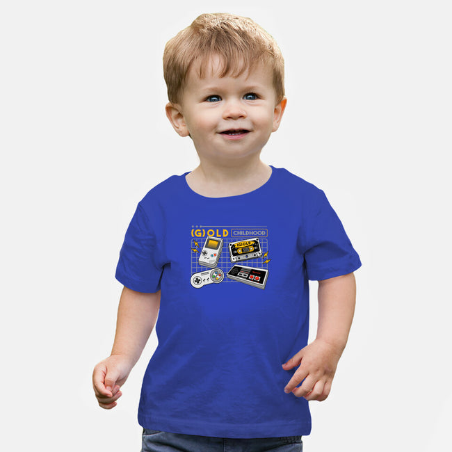 Gold Childhood-Baby-Basic-Tee-spoilerinc