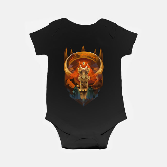 Art Deco Dark Tower-Baby-Basic-Onesie-daobiwan