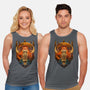 Art Deco Dark Tower-Unisex-Basic-Tank-daobiwan