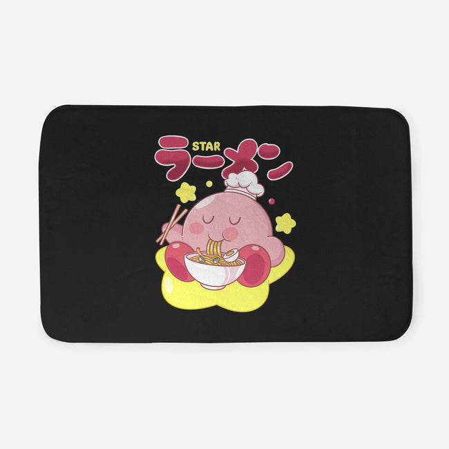 Kirby Star Ramen-None-Memory Foam-Bath Mat-Tri haryadi