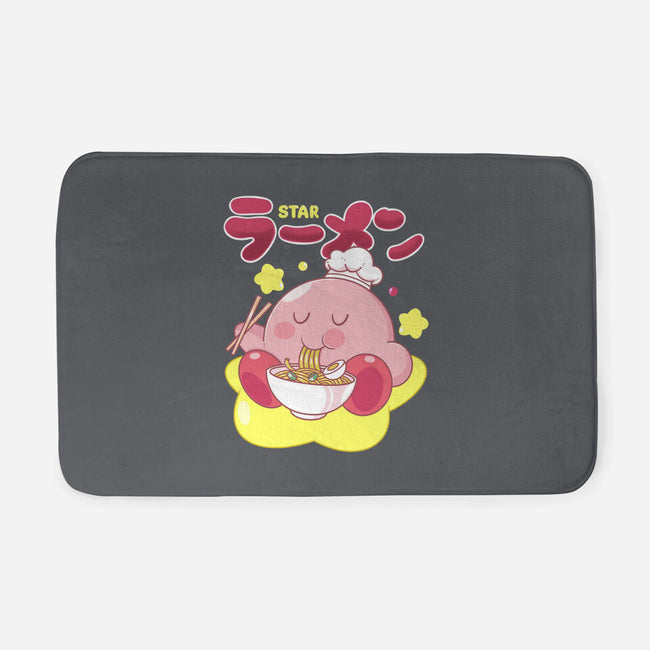 Kirby Star Ramen-None-Memory Foam-Bath Mat-Tri haryadi