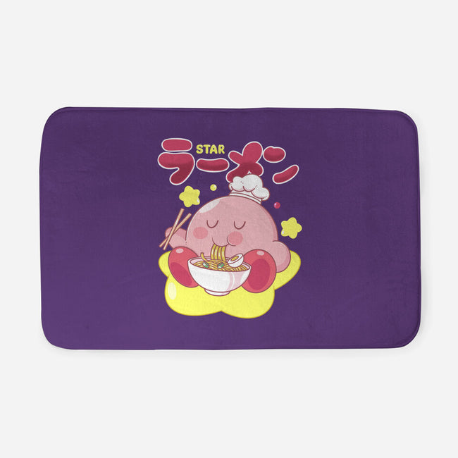 Kirby Star Ramen-None-Memory Foam-Bath Mat-Tri haryadi