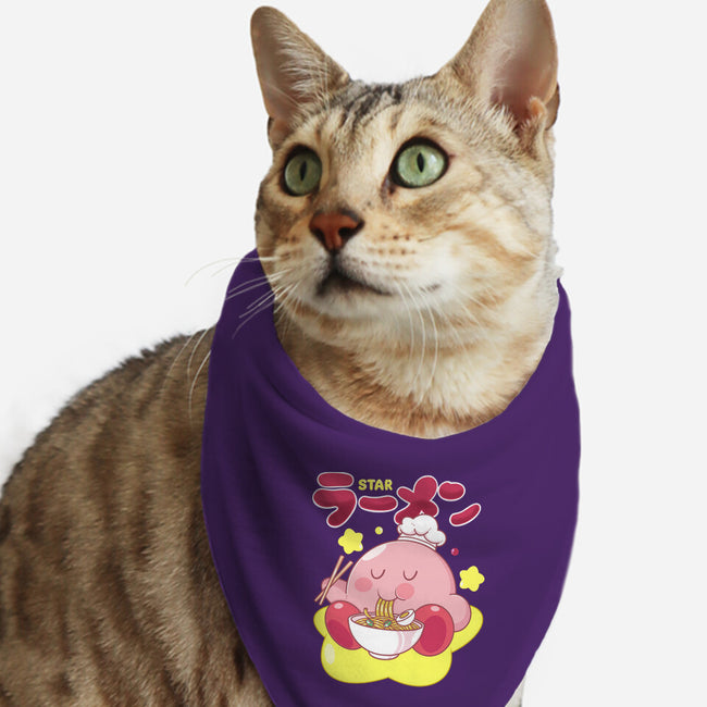 Kirby Star Ramen-Cat-Bandana-Pet Collar-Tri haryadi