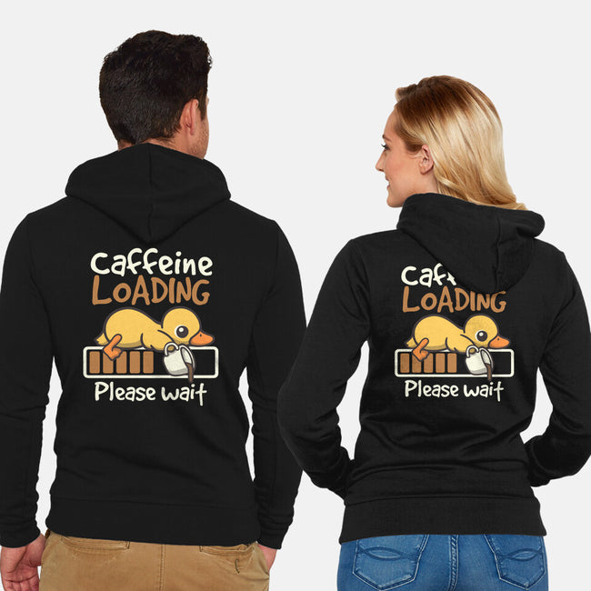 Caffeine Loading-Unisex-Zip-Up-Sweatshirt-NemiMakeit