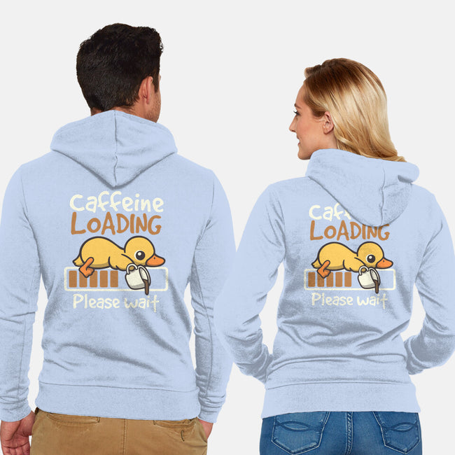 Caffeine Loading-Unisex-Zip-Up-Sweatshirt-NemiMakeit