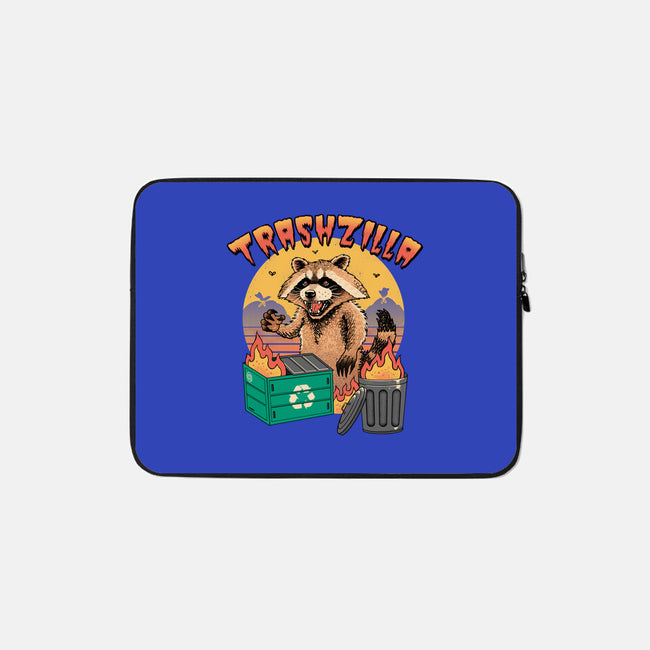 Trashzilla-None-Zippered-Laptop Sleeve-vp021