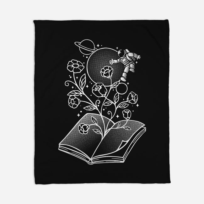 Book Garden Minimalist-None-Fleece-Blanket-tobefonseca